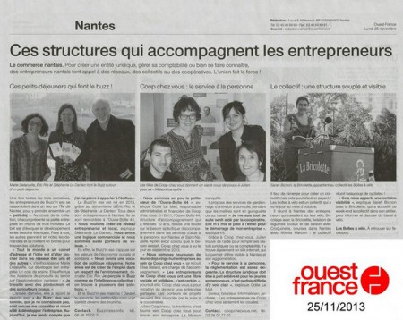 Ouest France 25/11/13